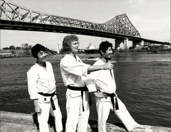 Tamio Tsuji, Ryo Tsuji, Dan Ellaby 1973